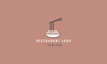 Fire Grill logo Design. Restaurant logo vector Templateのイラスト素材