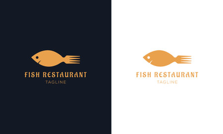 City Food Restaurant Logo Design Vectorのイラスト素材