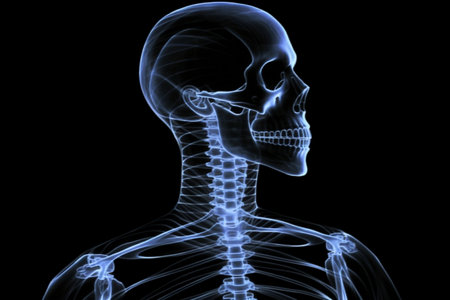 Insightful Imaging X-Ray of a Person's Anatomyの素材