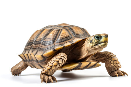 Turtle Isolated on white Backgroundの素材