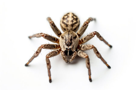 Close-Up Spider Transparent Isolated Arachnid, AIの素材