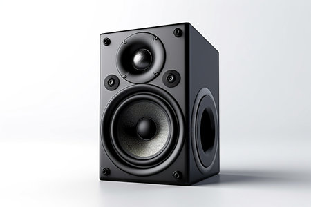Speaker Transparent Isolated Audio, AIの素材