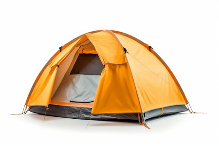 Camping Tent on Transparent Background. AIの素材
