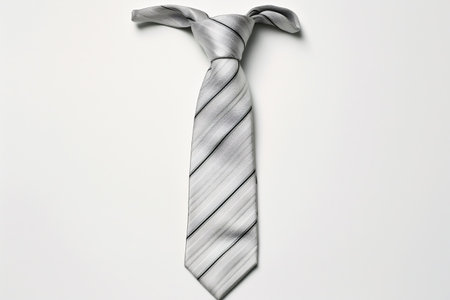 Tie Isolated on a Transparent Background. AIの素材