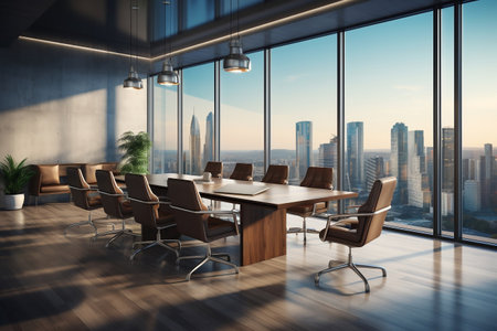 A Blend of Luxury, Spaciousness, Concrete Tiles, and Wooden Flooring. AIの素材