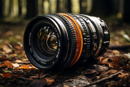 Wide Angle Lens for Your Camera. AIの素材