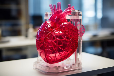 Revolutionary Medical 3D Printing for Heart Transplantation. AIの素材