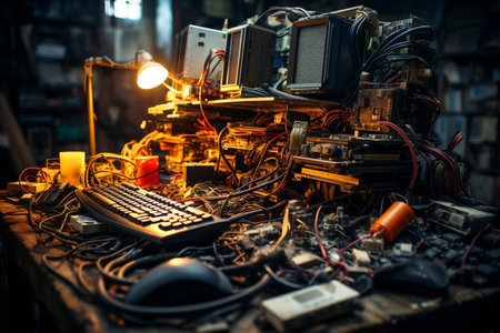 Untidy Table Technical Spare Parts in Chaosの素材