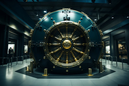 Open the Bank Vault. AIの素材