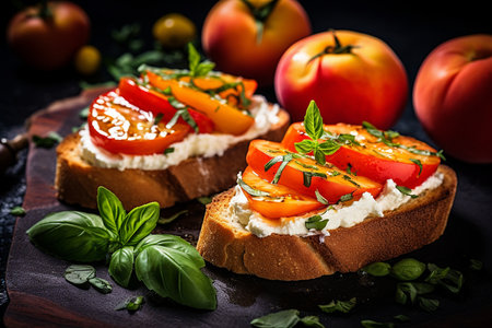 Gourmet Artistry in Sandwich Creationの素材