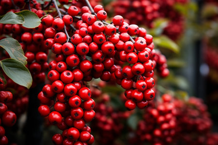 Red Berries in Autumnの素材