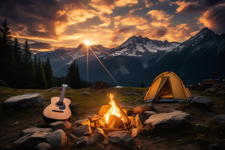 Acoustic Guitar Harmony at the Campsiteの素材