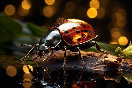 Captivating Reflections in Macro Photographyの素材