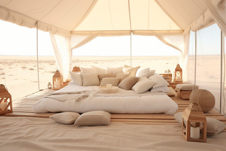 Luxury Glamp with a Wooden Touchの素材