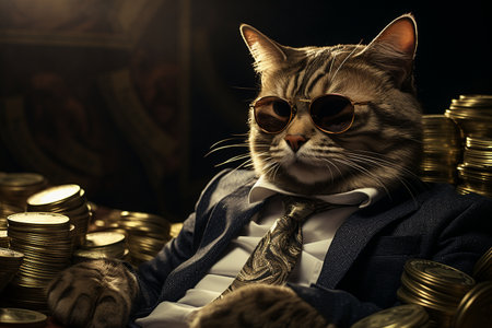 The Rich and Successful Hipster Catの素材