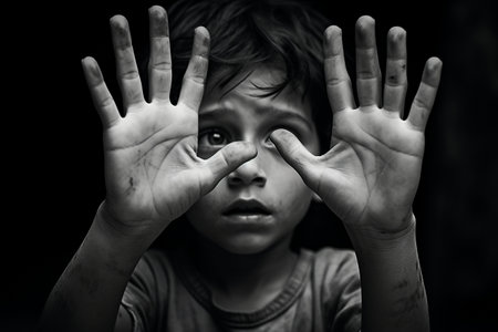 A Child's Begging Handsの素材