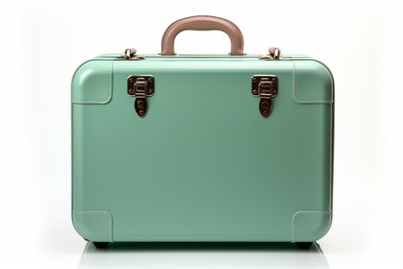 Suitcase Isolated on a Transparent Background. AIの素材