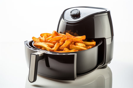 Oil Free Fryer on Transparent Background. AIの素材