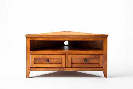 TV Stand with Transparent Background. AIの素材