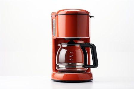 Coffee Maker on Transparent Background. AIの素材
