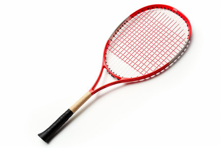 Badminton Racquet with Transparent Background. AIの素材