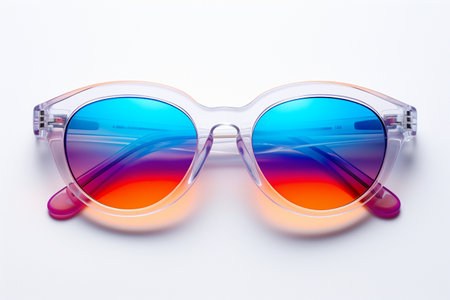 Sunglasses with Transparent Background. AIの素材
