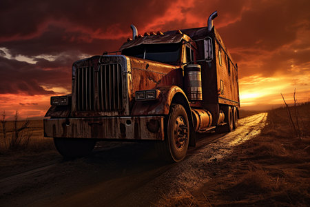 Rustic Abandonment: Sunset Truckの素材