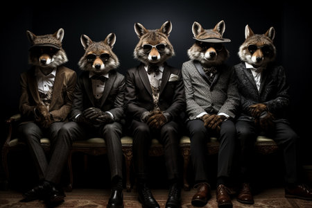 Stylish Animals Setting the Stage Ablazeの素材