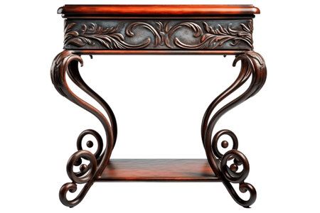 White Background Decorative Tableの素材