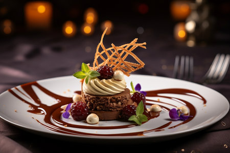 Decorative Chocolate Delight generative by Ai.の素材