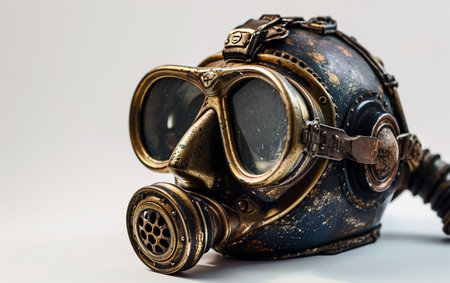 Mask On White Background.の素材