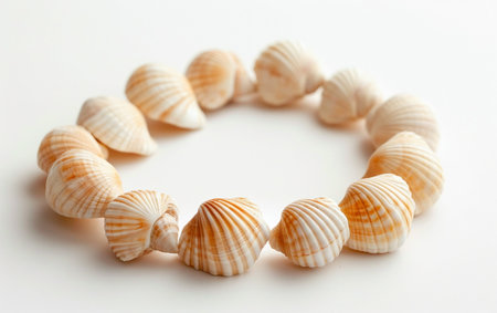Bracelet On White Background.の素材