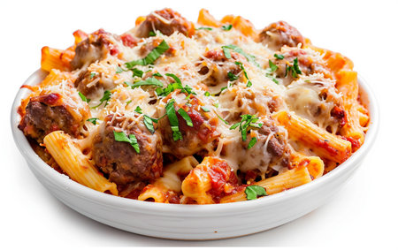 Meatballs On White Background.の素材