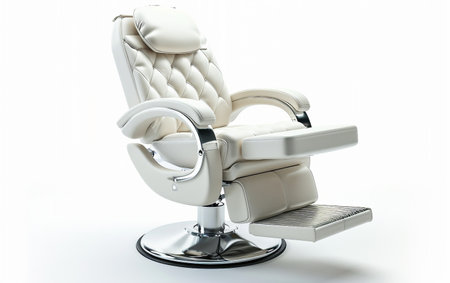 Chair On White Background.の素材