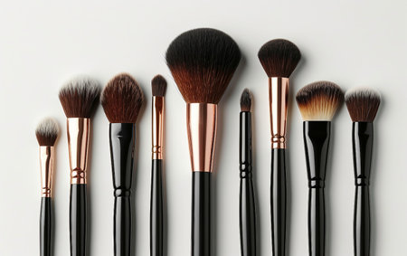 Brushes On White Background.の素材