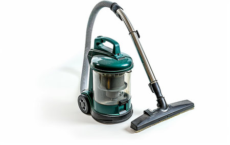 Shop Vacuum On White Background.の素材
