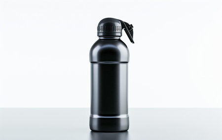 Cycling Water Bottle On White Background.の素材