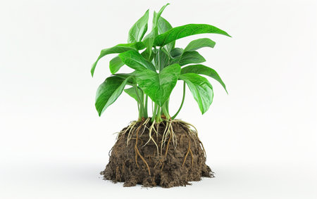 Plant Rooting Hormone On White Background.の素材