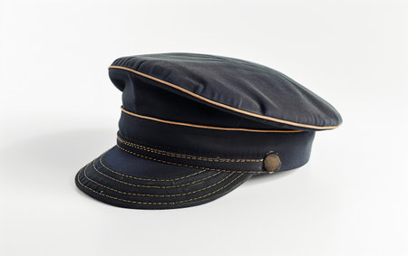 Pilots Cap On White Background.の素材