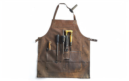 Welding Apron Technology On White Background.の素材
