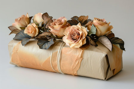 Elegantly Wrapped Flower Surprises Stunning Floral Arrangementsの素材