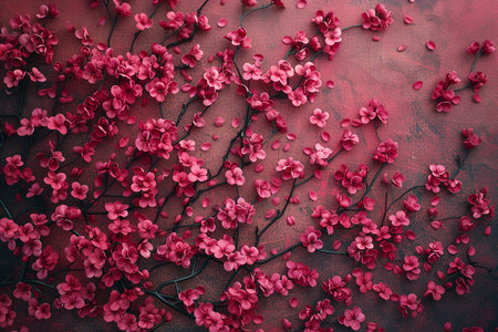 Empowering Women: Cherry Blossom Tribute for International Women's Dayの素材