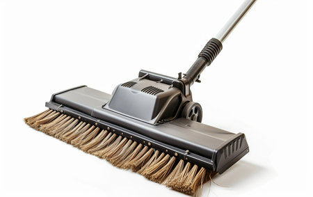 Modern Carpet Sweeper On White Background..の素材
