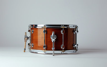 Drum Harmony On White Background..の素材