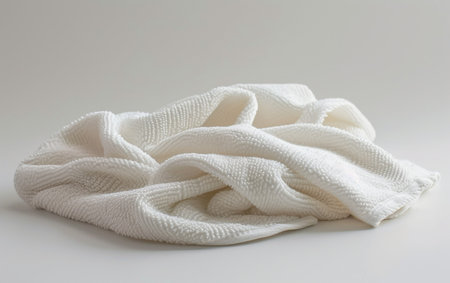 Dust Cloth On White Background..の素材