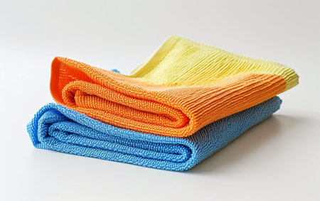 Cleaning Cloth On White Background..の素材