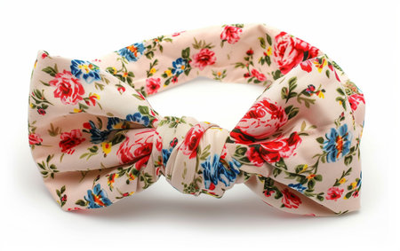 Headband for a Stylish Look On White Background..の素材