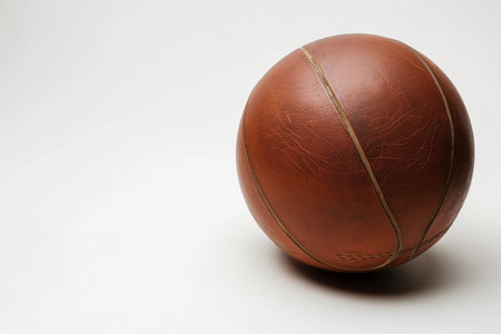 Canvas for Medicine Ball Workout On White Background..の素材