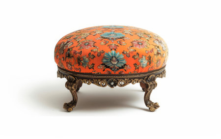 Ottoman Beauty On White Background..の素材