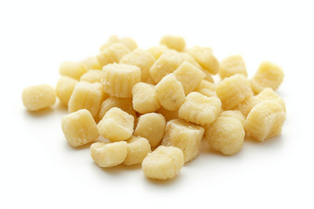 Gnocchi On White Background..の素材
